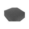 Pouf contemporain multicolore - Home ESPRIT - 87x87x32 cm - Polyester - À carreau - Lavage à la main