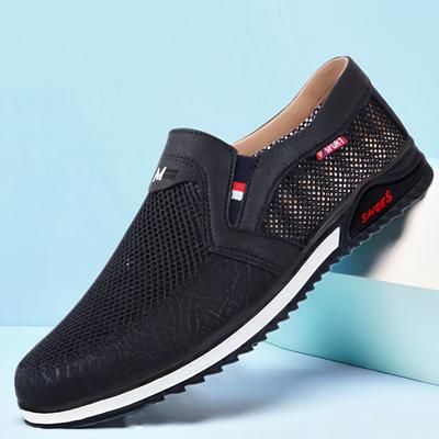 Spring and Summer Fashion Casual Shoes Outdoor Driving Light and Comfortable Mesh Breathable Men's Shoes