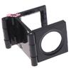 10X Magnifying Glass 28mm Folding Loupe with Scale for Textile Inspection Optical Glass Tool for Detailed Examination