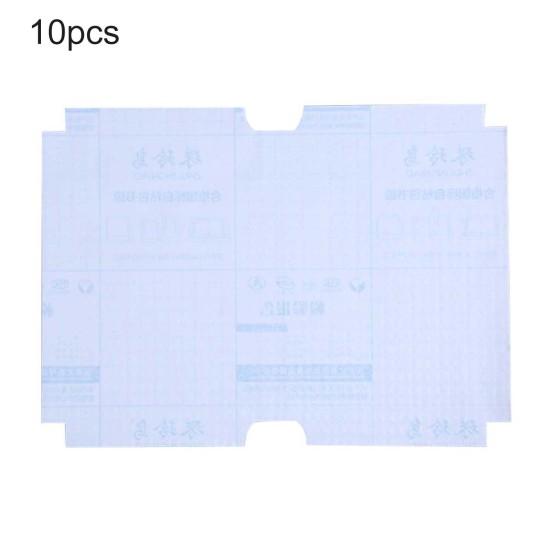 10Pcs Matte Clear Adhesive School Textbook Protective Case Book Jacket Cover