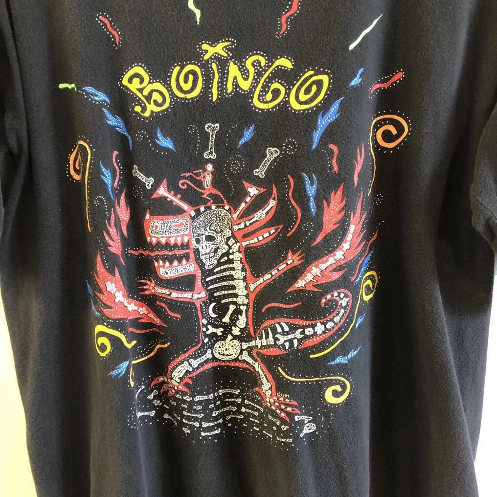 

1991 Oingo Boingo Vintage All Size Men and Women T-Shirt VA053 Unisex T-Shirt XXXXL