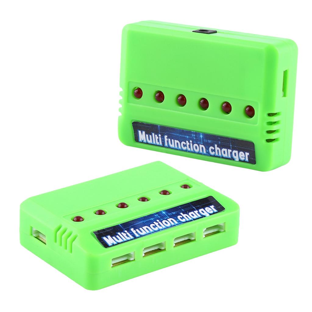 6 In 1 Multi Function Charger For Syma X5C Quadrotor Drone 3.7V Li Po Battery