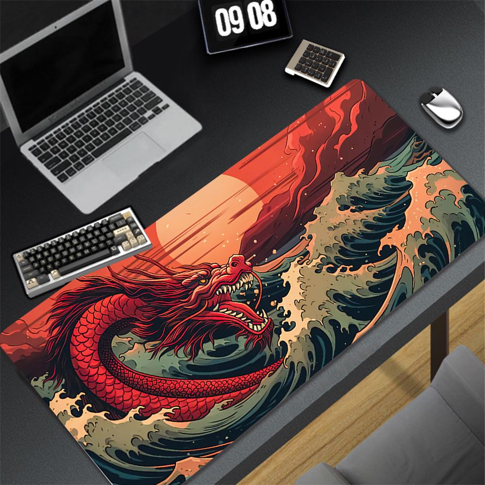 Mauspad Gamer Tastatur XXL Großes Gamer-Mauspad Schreibtischunterlage Mauspads Erweitertes Pad Schreibtischunterlage Gaming-Matten Büro-Mauspad Teppich