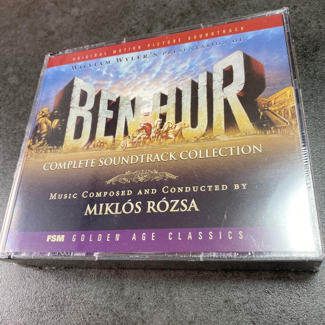 

[USED] Original soundtrack CD Ben-Hur 5-disc set Complete edition Limited to 2000 copies