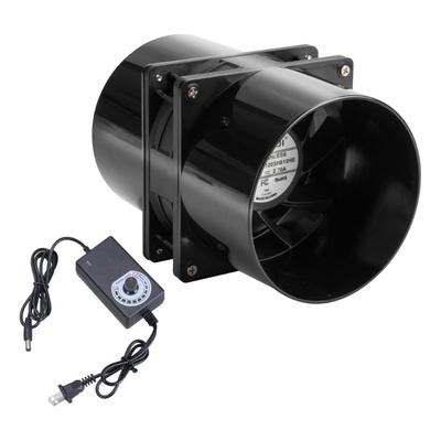 Inline Duct Fan Ventilation Exhaust Fan Filter Duct Speed Regulating Extractor Blower Exhaust Fan For Household Outdoor