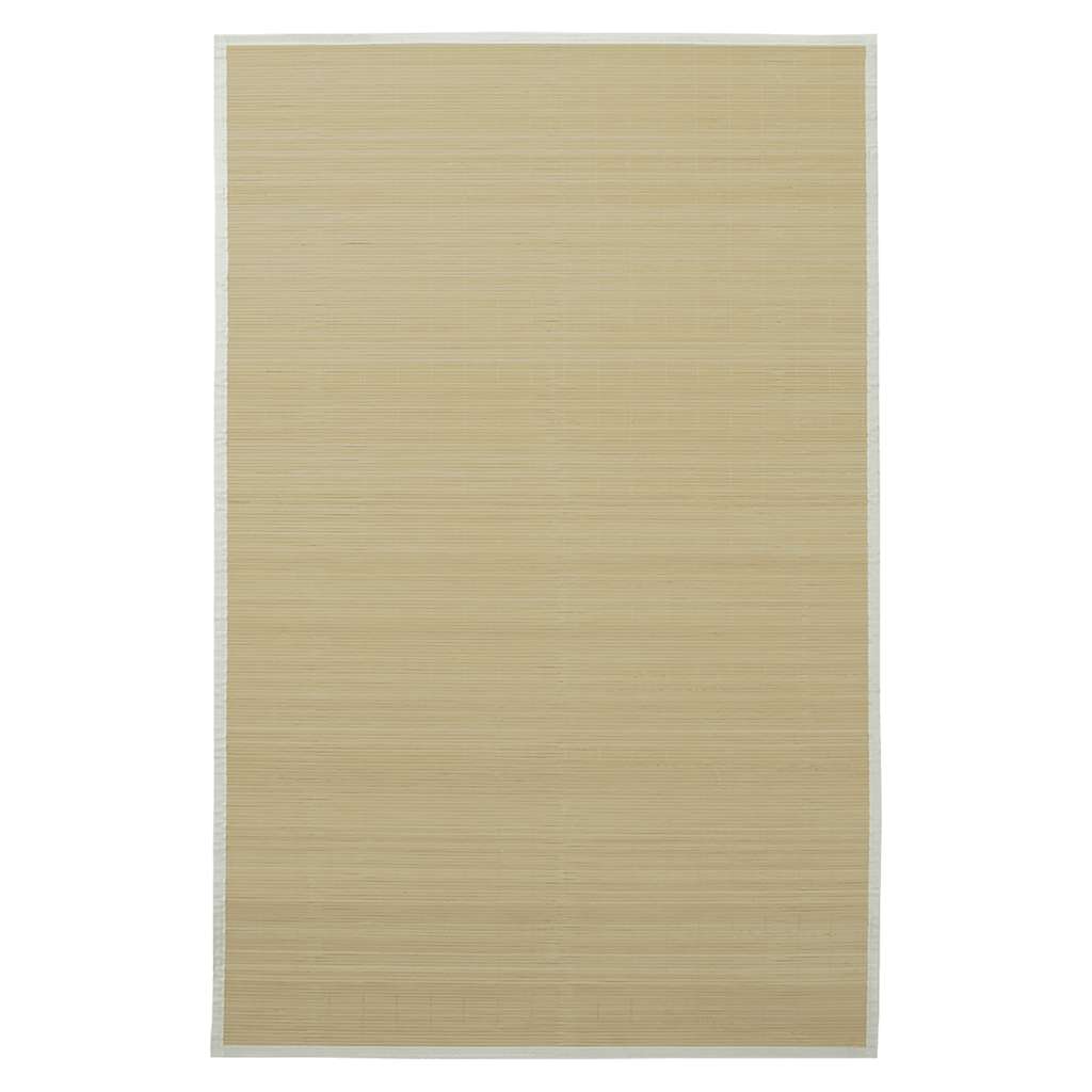 vidaXL Teppich Bambus 100 X 160 Cm Natur