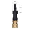 Power Washer Connector High-Pressure Spray Nozzle Adapter Quick Release Connector Brass 1/4 Inch Nozzle For Outdoor Surfaces