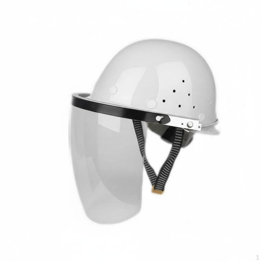 Helmet Visor WaterShedding Hard Hat Face Guard Impact Resistant Industrial for Construction