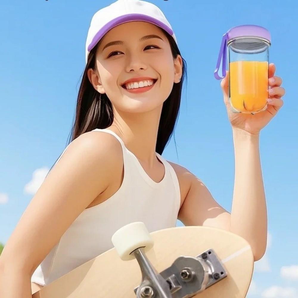Cordless Mini Juicer Mixer USB Rechargeable Fruit Extractor Cup Fruit Blender Cup Travel