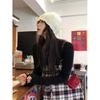 IELGY Niche Design Girl Bow Red Small Square Bag, Korean Versatile Messenger Bag