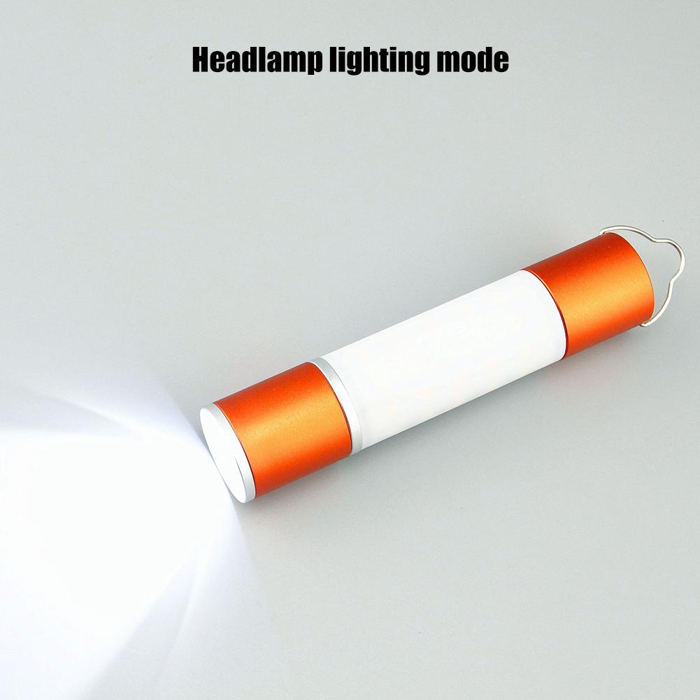 LED Telescopic Flashlight USB Rechargeable and Battery Powered Portable Lantern Flashlight for Camping Hiking Emergency Outage