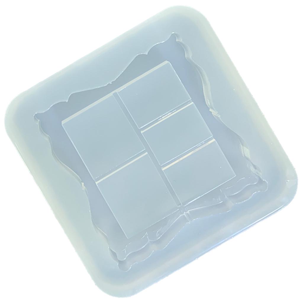 Silicone Mold for Crafting Custom Photo Frame Easy To Clean Frame Quicksand Mold Flexible Moulds for Craft Enthusiasts