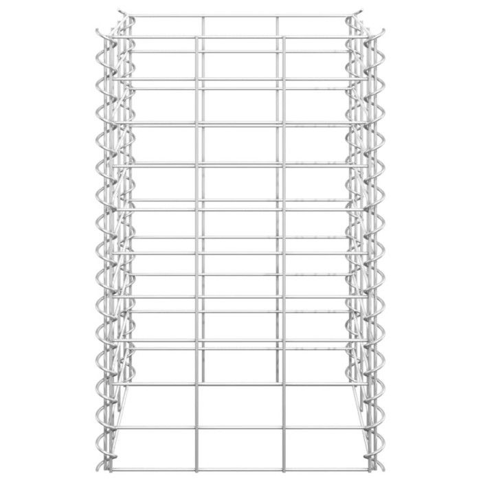 VidaXL 3x Lits Surélevés en Gabions Paniers en Gabions Jardinières à Gabion Jardin Extérieur Arrière-cour Aménagement 151248