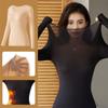Long Sleeves Bottoming Shirt Pants Solid Two Piceces Pajamas Women Thermal Underwear Autumn Winter
