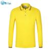 Xiyan Men's Long-Sleeve Business Casual Polo Shirt
