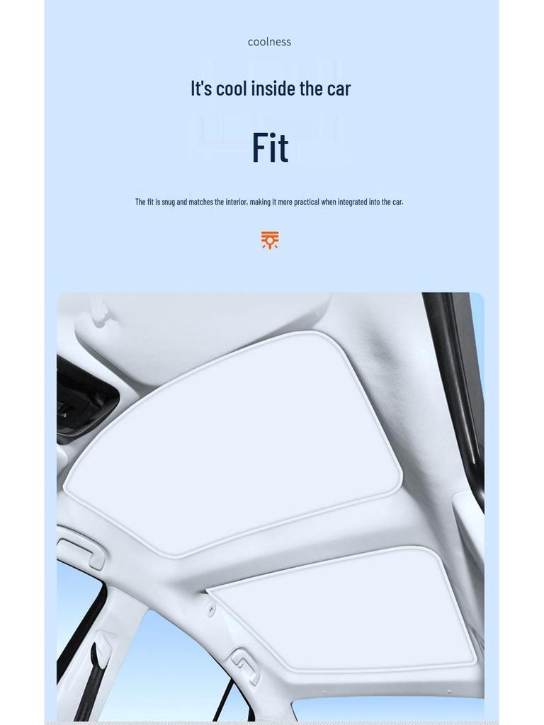 Toyota Camry Ice Crystal Sunroof Sunshade (2023-Present)