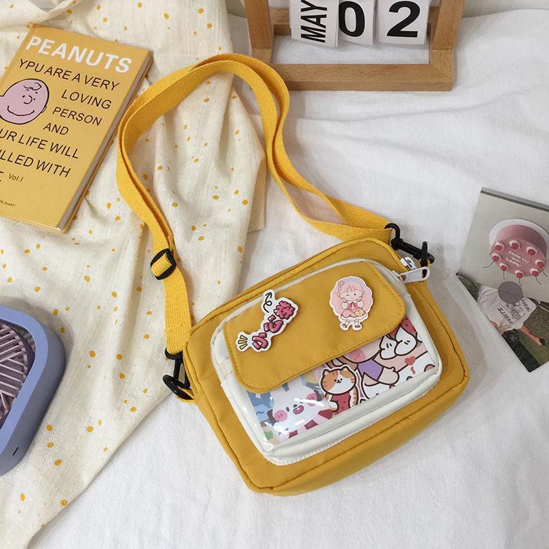 Cute Small Bag Female Student New Small Fresh Shoulder Bag Literary Versatile Messenger Bag Female