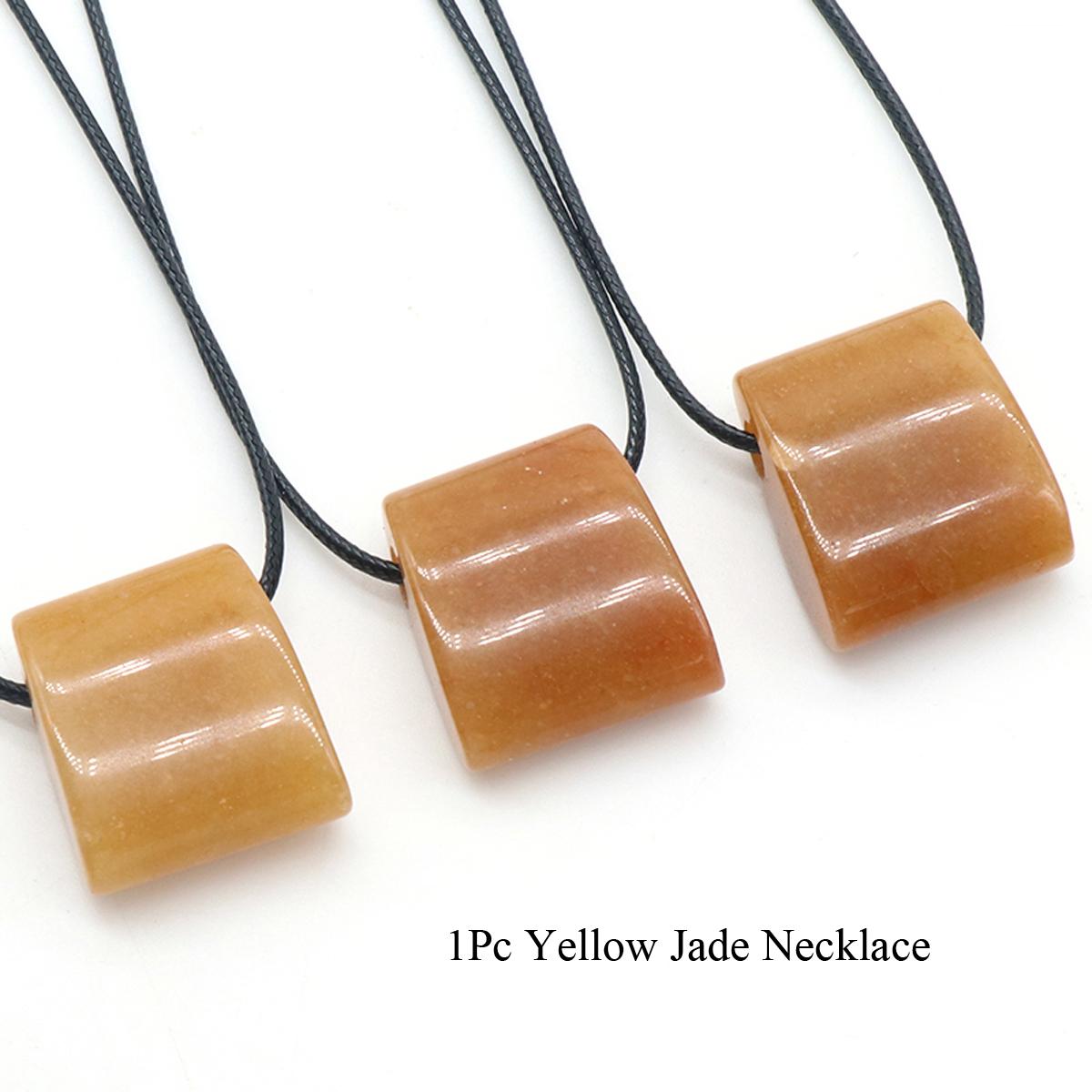 

1 шт. натуральный камень Рейки Исцеляющий кристалл ожерелье кулон, цепочка в форме топора ручной работы для мужчин женщин ювелирные изделия подарки 28-25 мм 28-25mm