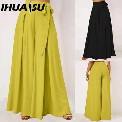 Women's Fashion Casual Solid Color Print Pants & Capris