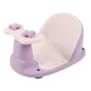 Baby Bath Seating Anti Slip PP Portable Infant Shower Chair with Secure Suction Cups for Washroom Bathroom