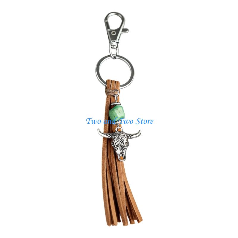 HX6F Fashionable Chain Pendant With Detailed Horseshoe And Fringe Decoration
