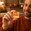Anxiety Relief Toy Halloween Ghost Cube Squeeze Toy, Pumpkin Bat Stress with Sensory Snowflake, Hand Relaxation for Party Favors Stretchy Toys