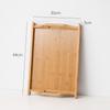 Xuanrun Rectangular Bamboo Serving Tray with Handles
