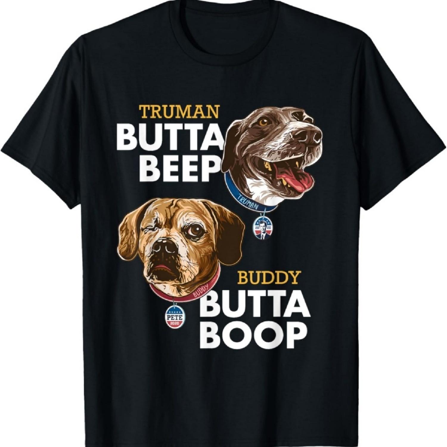 Pete 2020 First Dogs Truman & Buddy Buttigieg T-Shirt XXXXXL разноцветный