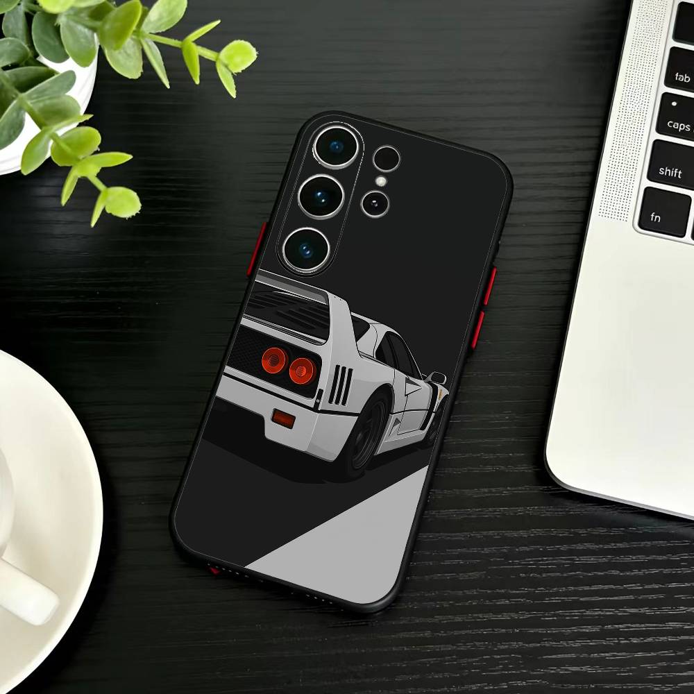 Car Cool sport Phone Case For Samsung S26,S25,S24,S23,S22,S21,S20,Plus,Fe,Lite,Others Black Cover