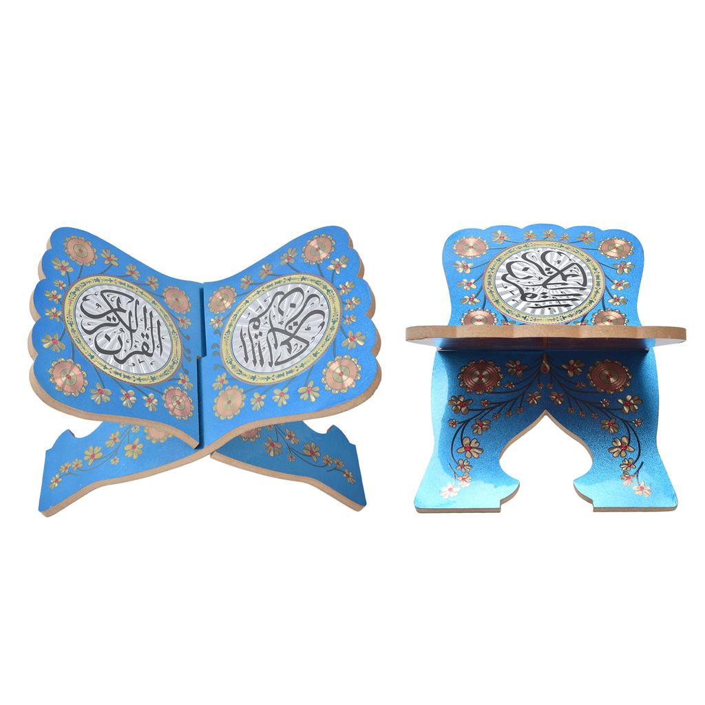 Quran Book Stand Holder Boxwood Bible Display Holders Rack for Muslim Tchers Children