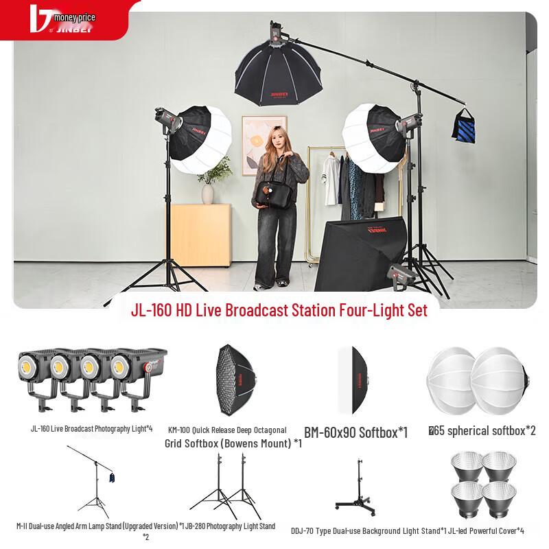 JINBEI JL160 160W LED Photography Light