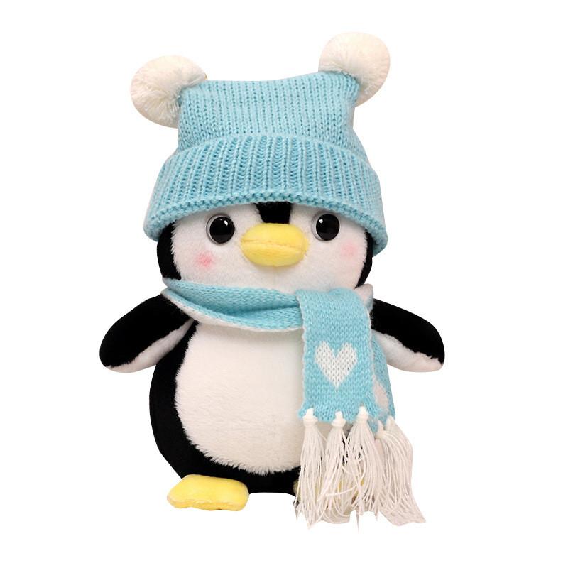 Penguin Plush Colorful Toy With Short Plush Fur Perfect For Playtime Collecting And