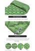 Inflatable TPU Camping Mat with Foot Pump - Portable & Foldable for Outdoor, Beach, or Picnic Use.