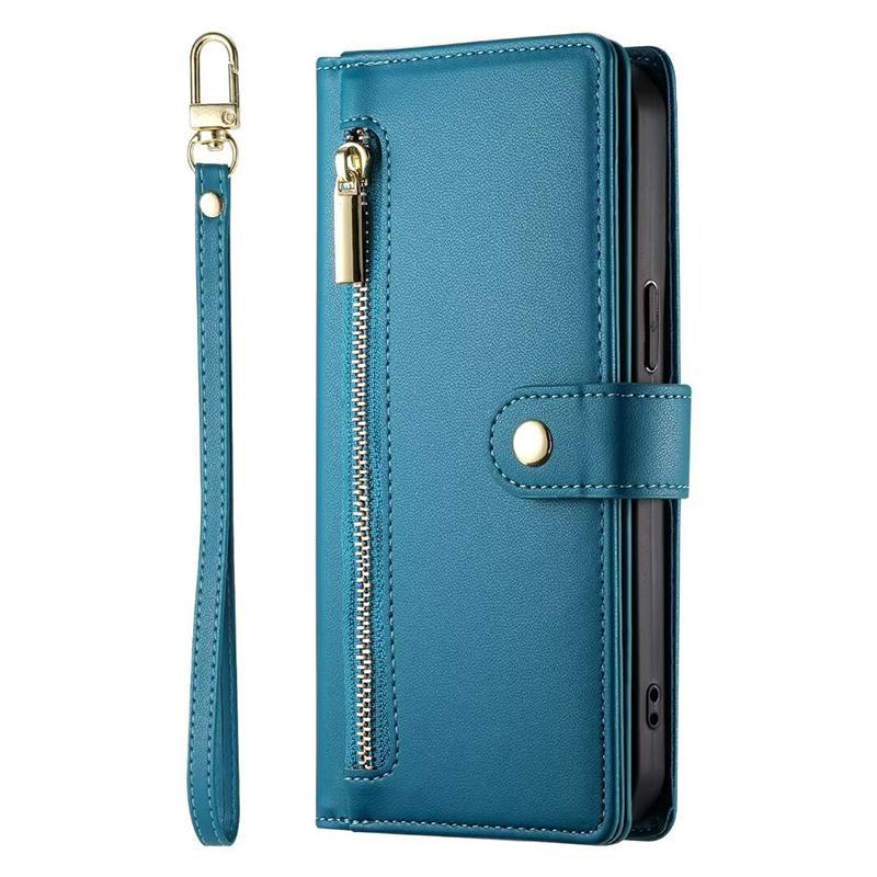 Zipper Crossbody Leather Flip Case For Redmi Note 15 14 13 12 Pro Plus 15C 14C 13C A5 A4 A3 5G Luxury Card Solt Wallet Cover