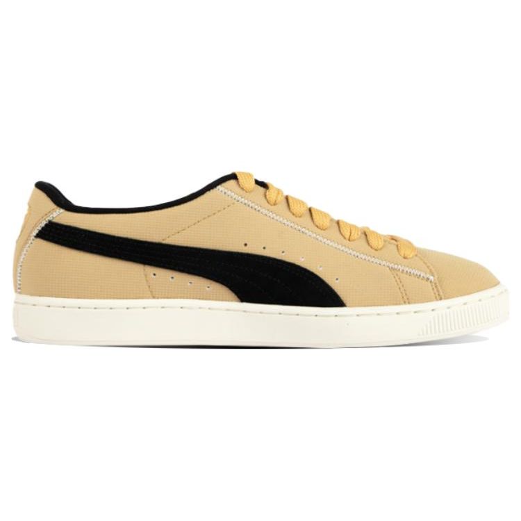 Puma Nsc X Suede Series Synthetikleder Tea Horse Road Low-Top Sneaker Unisex Sneaker Braun Schwarz 388776-02
