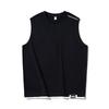 Summer Pure Cotton Loose Casual Large Size Solid Color Sleeveless Tank Top Fat Man Plus Size Men's