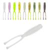 10Pcs/Set 4.2cm Double Tail Soft Lure Bionic Fake Fish Baits Fishing Accessories