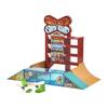 Hot Wheels Skateboard Shop 1 Finger Skateboard with Vehicle Toy Finger Skate Playset for Ages 5 and JGG95 (Includes Shoes) Up, Multi-Purpose,