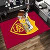 Fußballverein Emblem Büro Teppich Stuhlmatte, Spiel Teppich, Geeignet für Eingangsbereich, Schlafzimmer, Wohnzimmer, Schreibtisch, Weihnachtsgeschenk