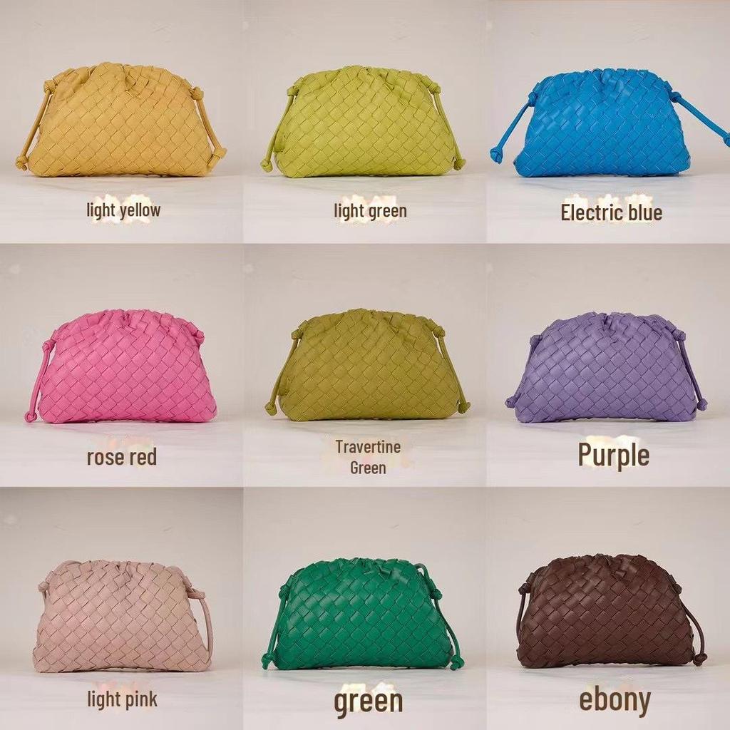 DIVANI 2026 Woven Cloud Bag - Trendy Handheld & Shoulder Messenger Bag