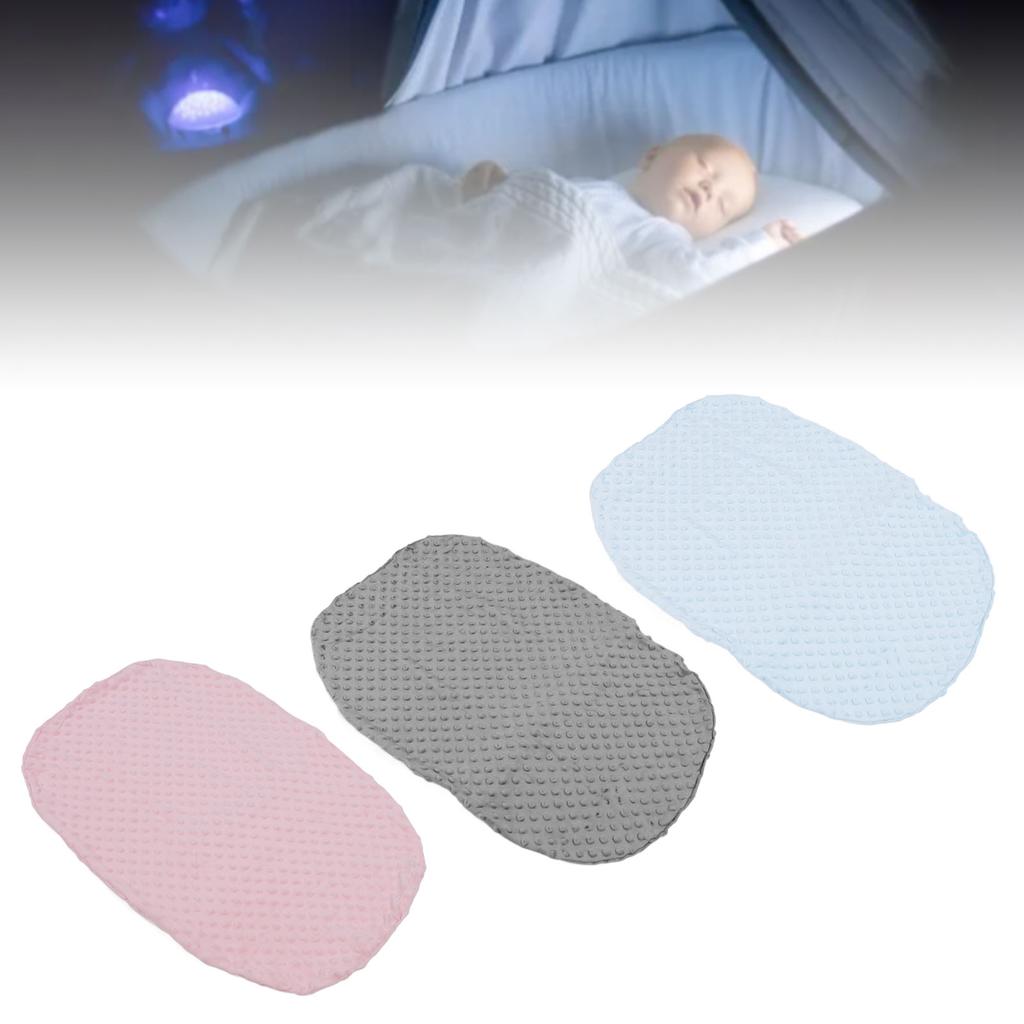 Baby Bassinet Sheet Bassinet Mattress Pad Cover Soft Velvet Cradle Sheet for Boys and Girls