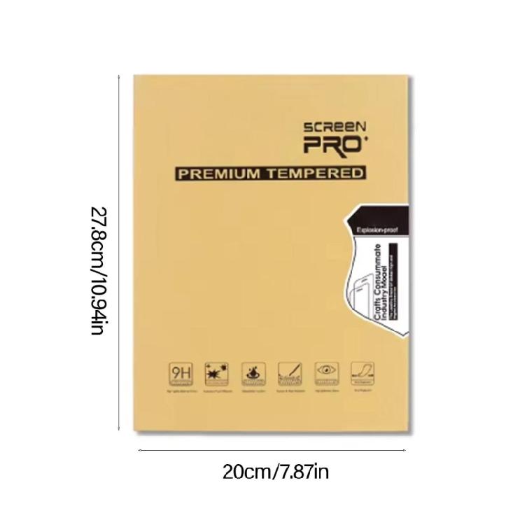 Protective Tempered Glass Shield Cover Film for Win Max2 Game Console Delivering 9H Hardness Bubble Frees Application
