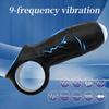 App Control Vibrating Penis Sleeve Cock Ring Penis Extender for G Spot Clitoris Vibrator Stimulation Adult Sex Toy for Men Delay Ejaculation Wearable