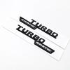 CDR1 2025 Hot New 3D ABS Black CLA45 Logo TURBO 4MATIC Badge Car Rear Star Sticker Trunk AMG Emblem For Mercedes Benz CLA 45 AMG W117