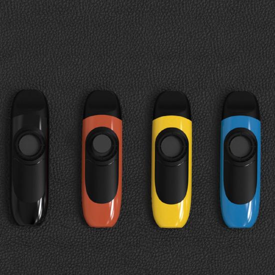 Plastic Kazoo with Lanyard Thin Voice Precise Tone Adjustable Sound Portable Aerophone Professional Performance Kazoo Accompaniment Instrument Musical