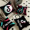 TTikToks Logo Decorative Room Aesthetics Pillow Case Home Decor Bedroom Sofa Bed Couch Pillow Cover x
