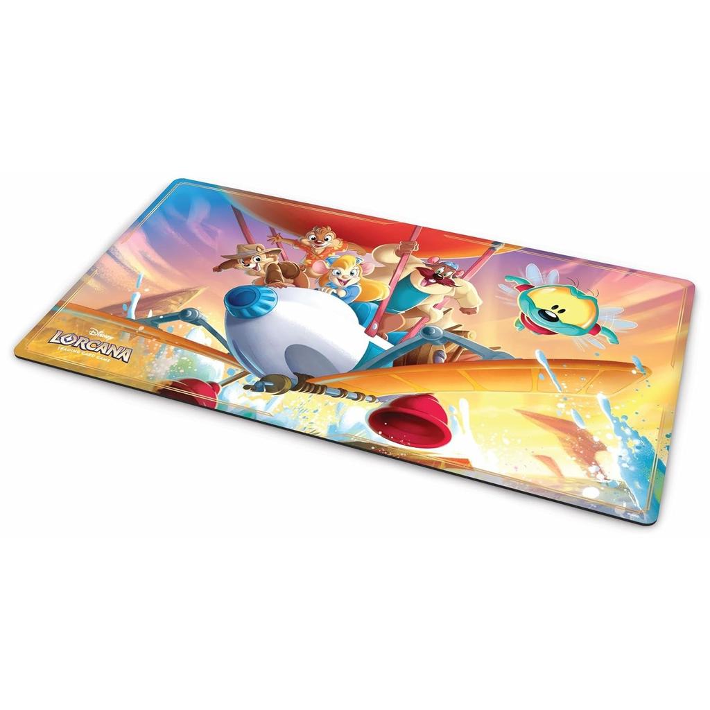 Ravensburger Disney Lorcana TCG Playmat Rescue Ranger Away Card Protection Versatile Game Desk Mouse Pad Durable Non-Slip Surface Suitable Ages 8 Up.