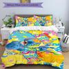 3Pcs Stitch Party Celebration Bedding Set Quilt Cover Pillowcase Home Christmas Xmas Halloween Gift 1 Duvet Cover 2 Pillowcase M928598