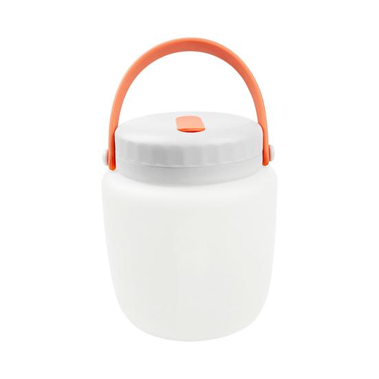 500/1000/1500ml Silicone Ice Bucket with Handles Easy To Clean Smooth Inner Wall Washable Ice Bucket