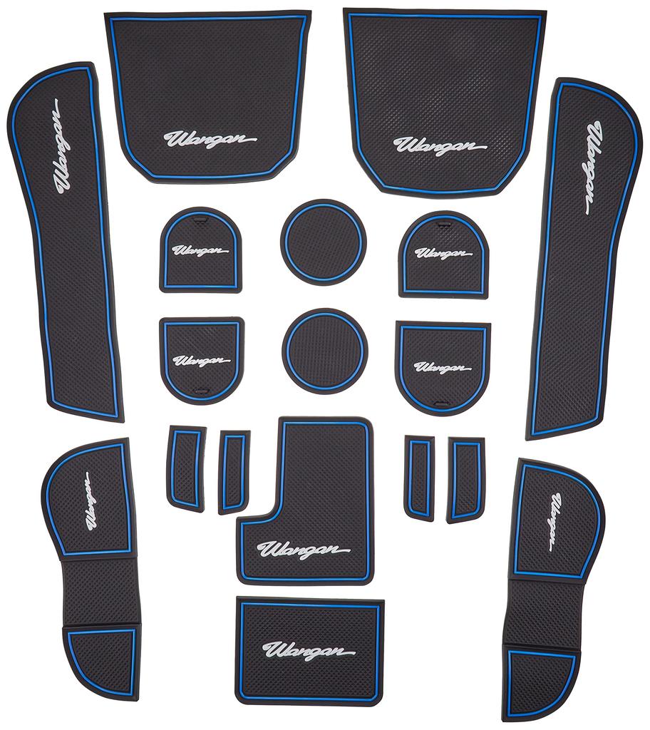 Wangan Pocket Rubber Labatt for Mat, Blue, GR/GV/GH (RM130010)